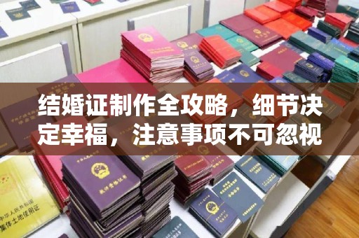 肇源结婚证制作全攻略，细节决定幸福，注意事项不可忽视