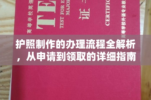 肇源护照制作的办理流程全解析，从申请到领取的详细指南