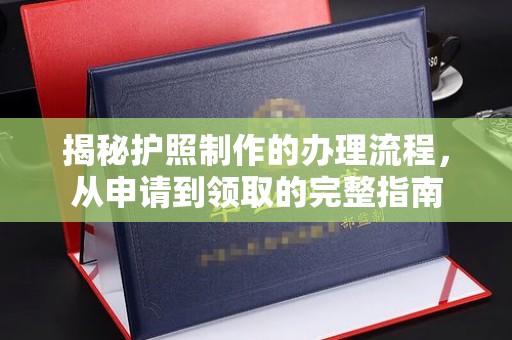 肇源揭秘护照制作的办理流程，从申请到领取的完整指南