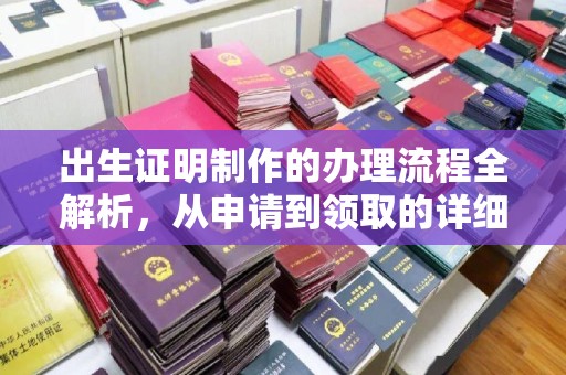 肇源出生证明制作的办理流程全解析，从申请到领取的详细指南