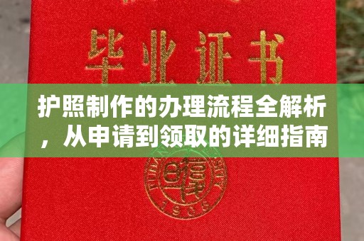肇源护照制作的办理流程全解析，从申请到领取的详细指南