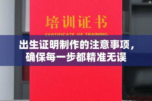 肇源出生证明制作的注意事项，确保每一步都精准无误